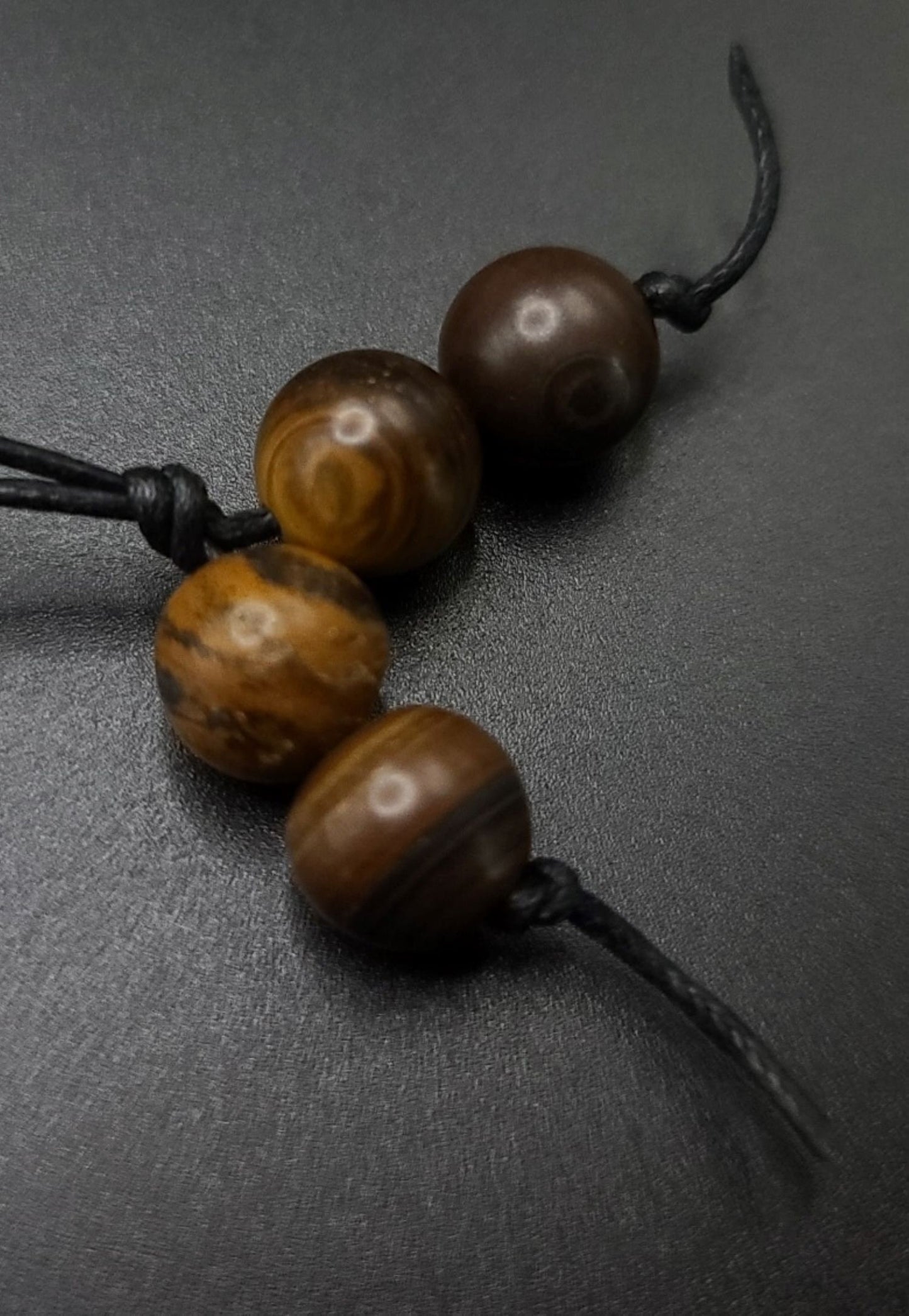Tiger Iron Komboloi - Greek Worry Beads