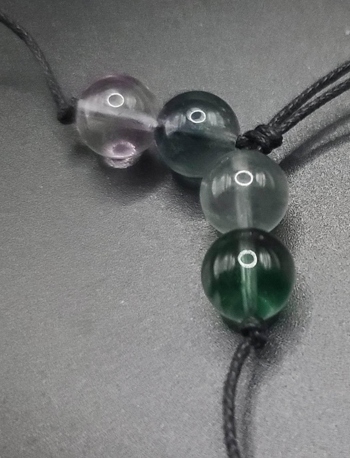 Fluorite Komboloi - Greek Worry Beads