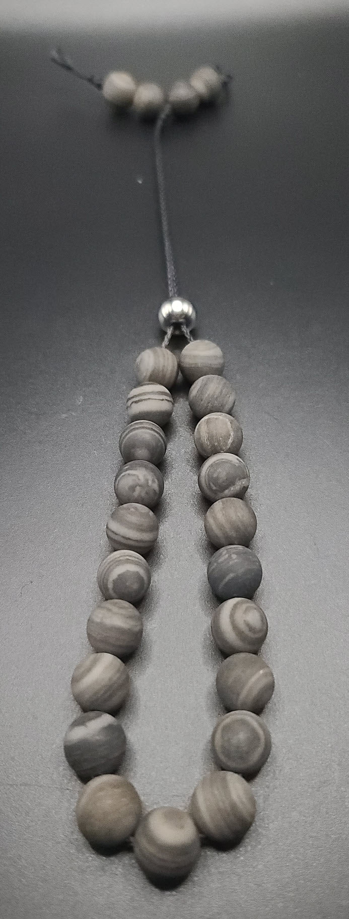 Cappuccino Jasper Komboloi - Greek Worry Beads