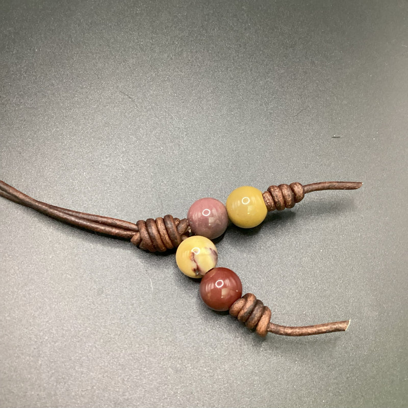 Australian Mookaite Jasper Komboloi - Greek Worry Beads