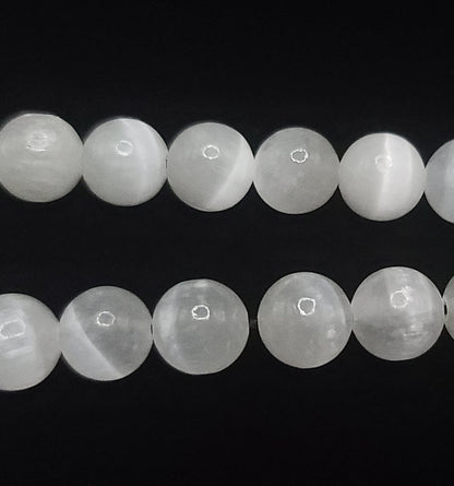 Selenite Komboloi - Greek Worry Beads