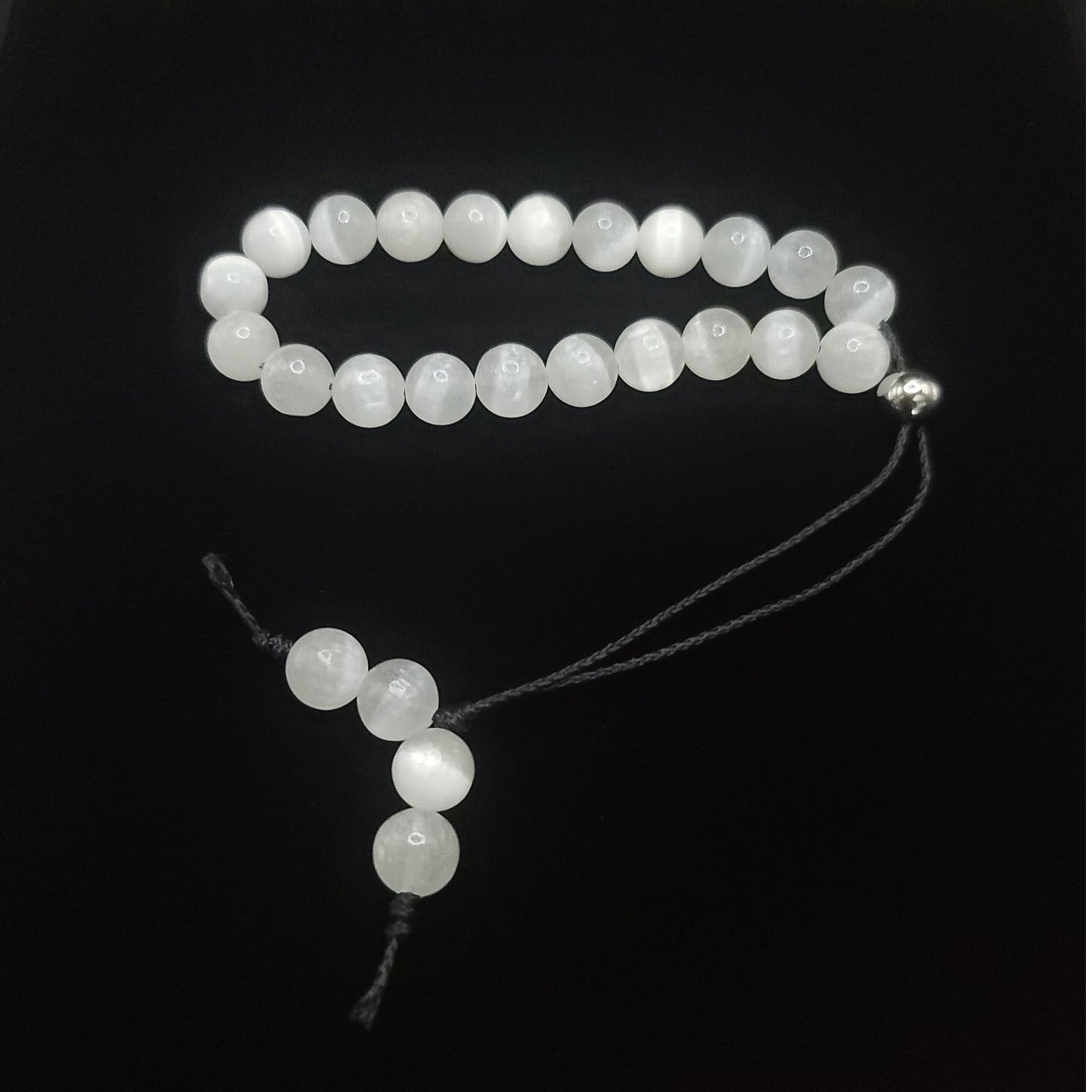 Selenite Komboloi - Greek Worry Beads
