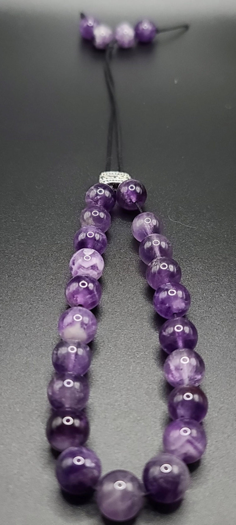 Amethyst Komboloi - Greek Worry Beads