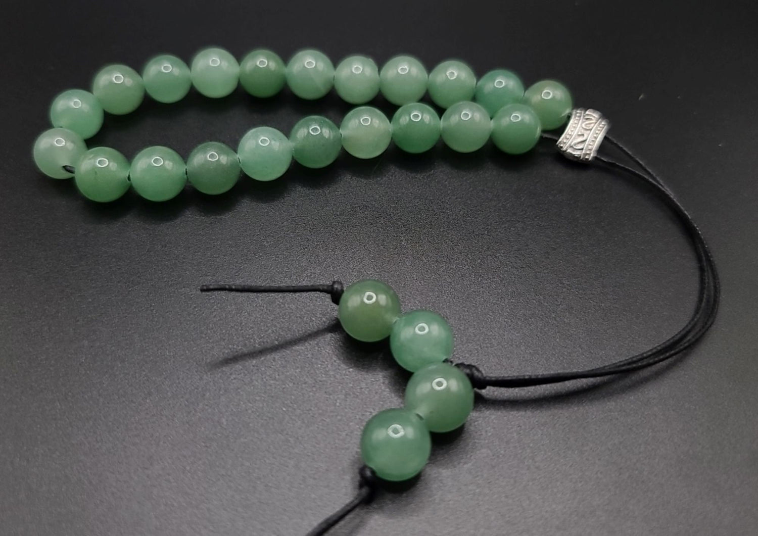 Aventurine Komboloi - Greek Worry Beads