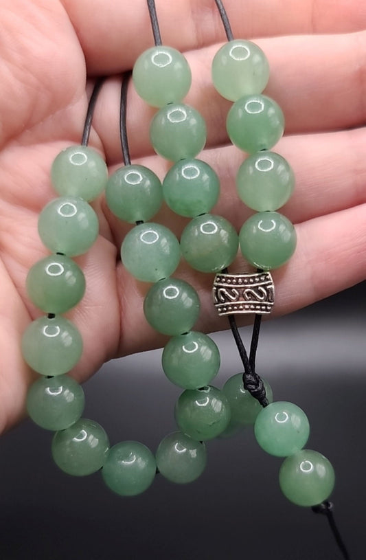 Aventurine Komboloi - Greek Worry Beads