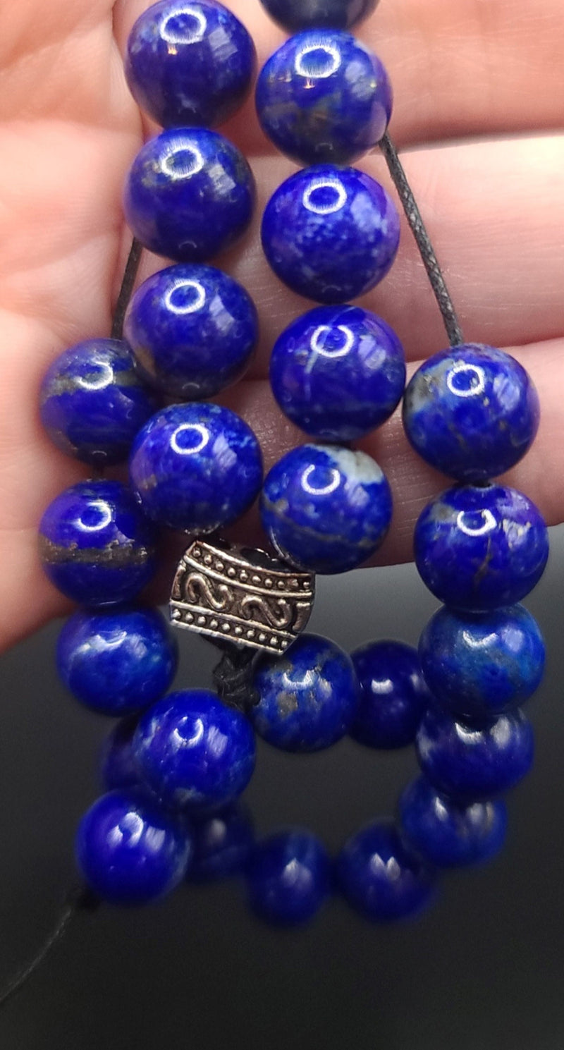 Lapis Lazuli Komboloi - Greek Worry Beads