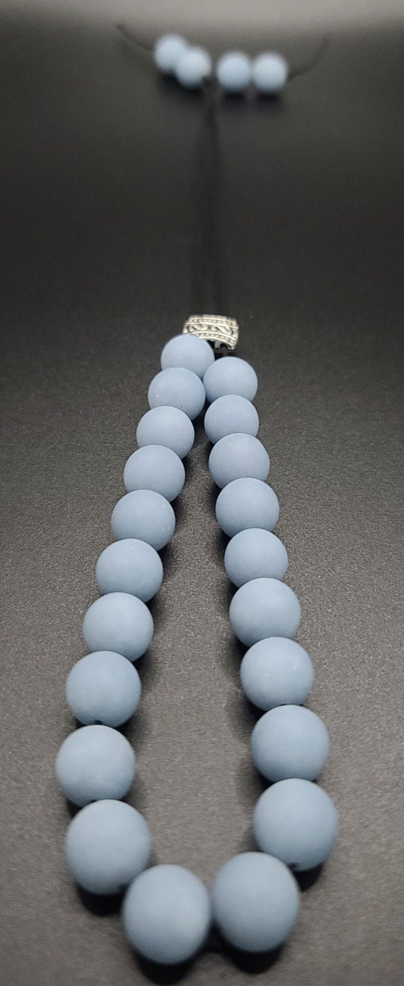 Angelite Komboloi - Greek Worry Beads