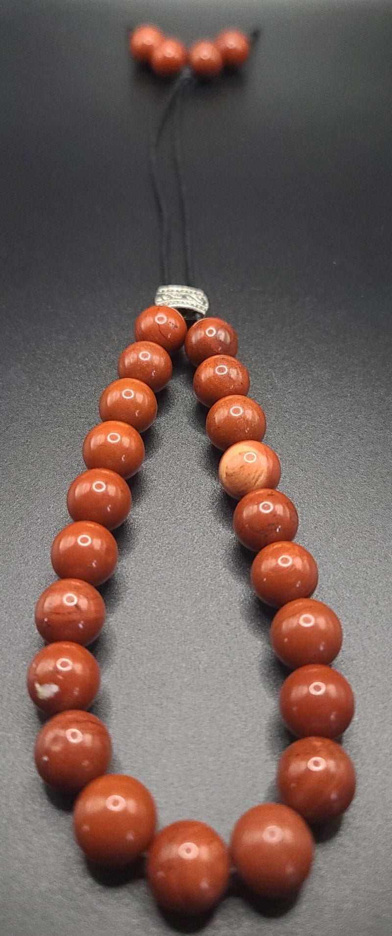 Red Jasper Komboloi - Greek Worry Beads