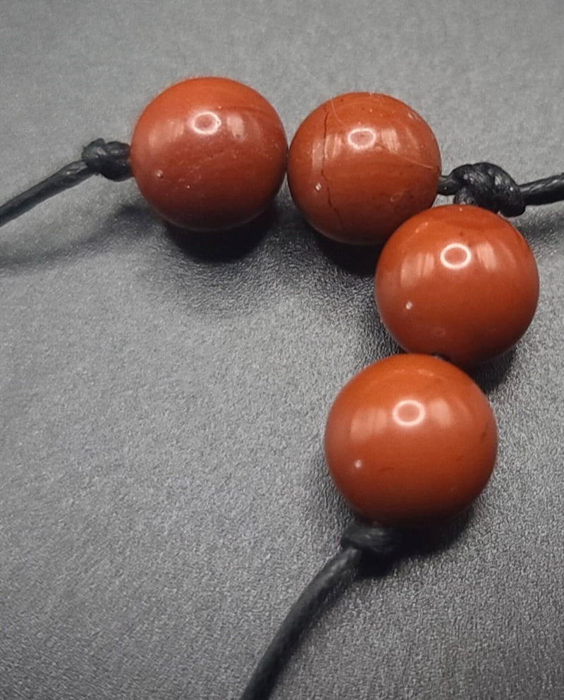 Red Jasper Komboloi - Greek Worry Beads