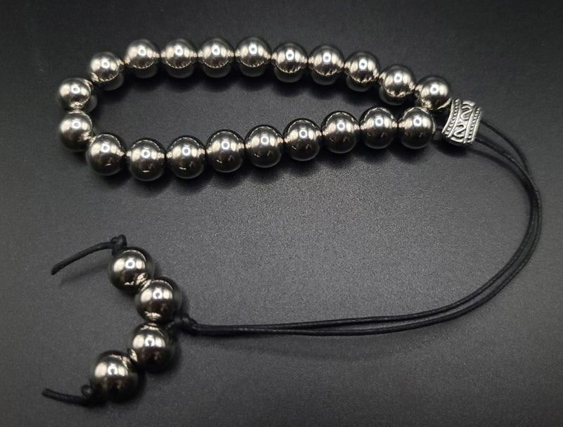 Stainless Steel Komboloi - Greek Worry Beads