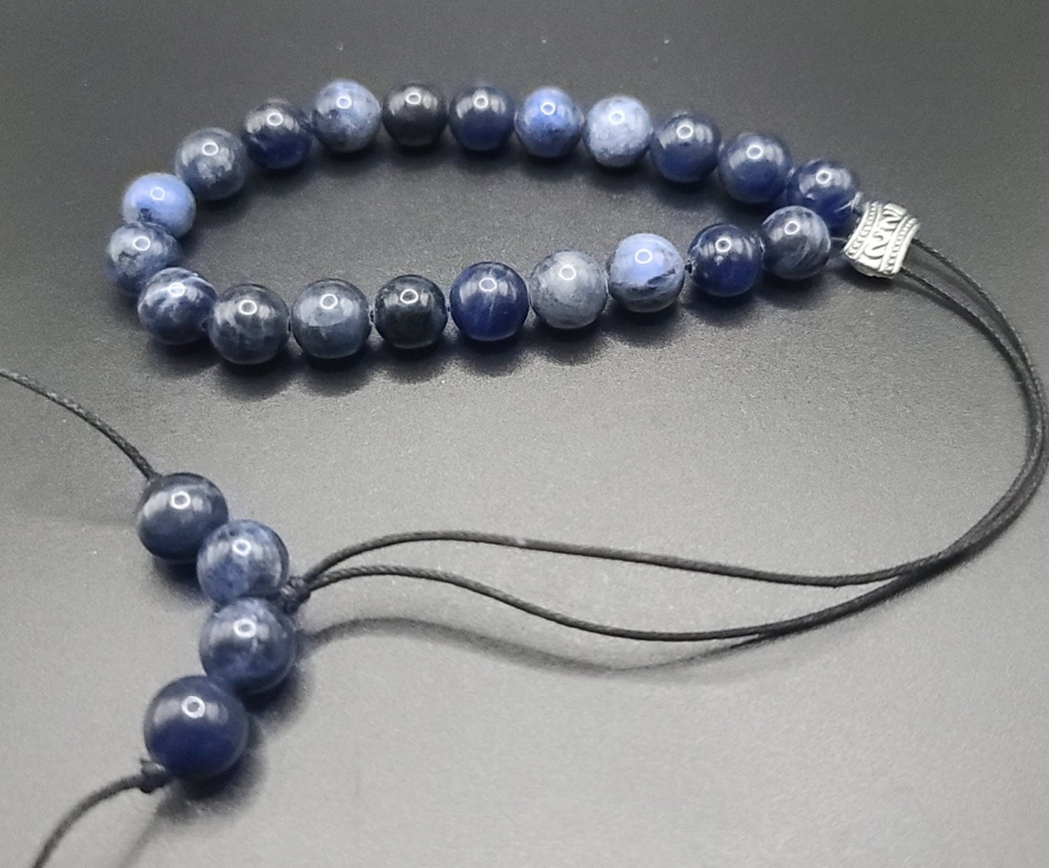 Sodalite Komboloi - Greek Worry Beads