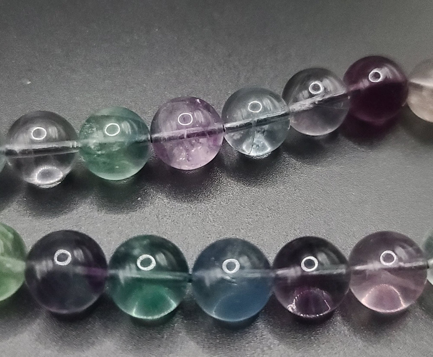 Fluorite Komboloi - Greek Worry Beads