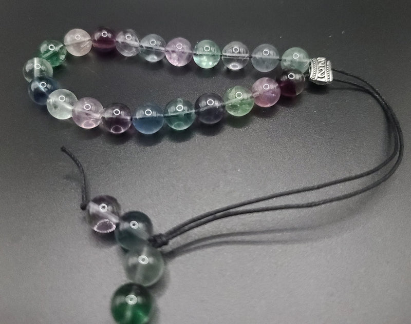 Fluorite Komboloi - Greek Worry Beads