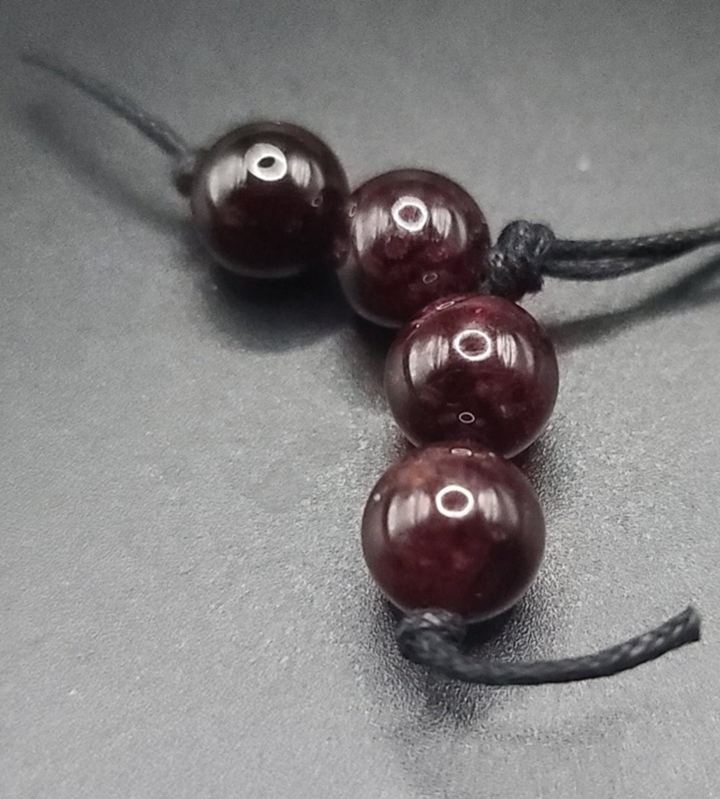 Red Garnet Komboloi - Greek Worry Beads