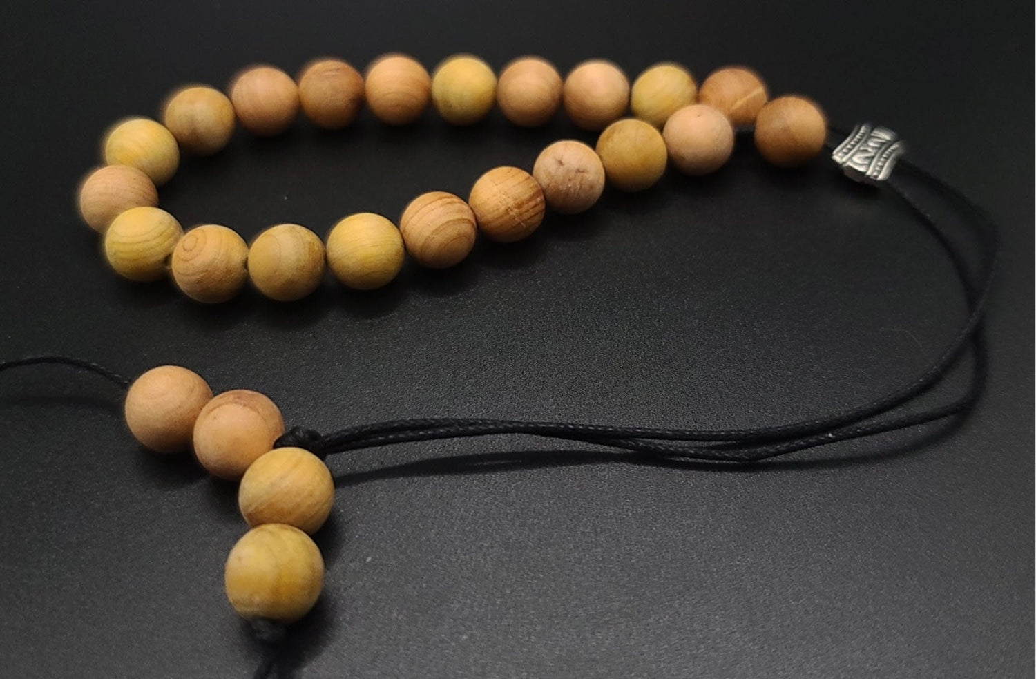 Scented Cedar Wood Komboloi - Greek Worry Beads