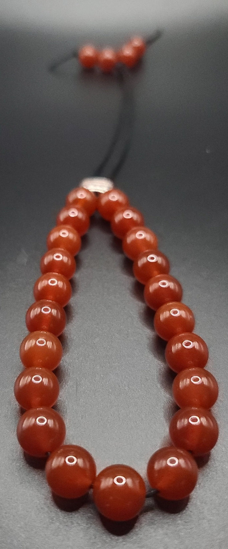 Carnelian Komboloi - Greek Worry Beads