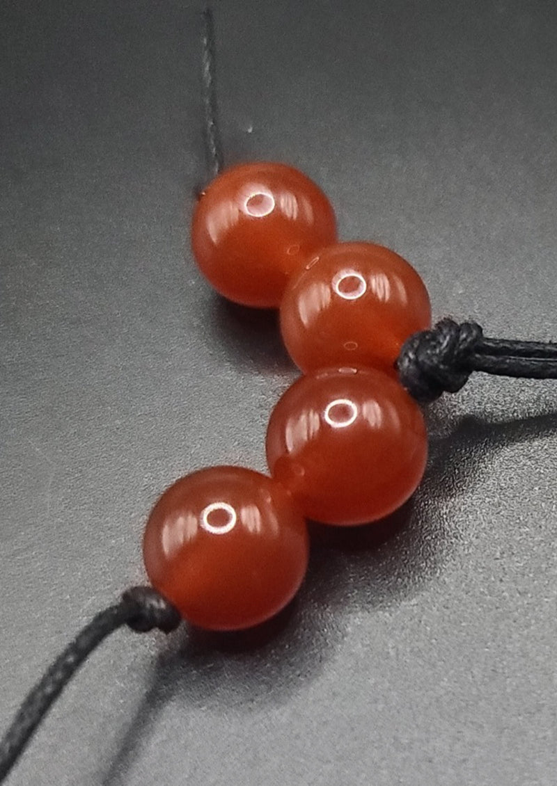 Carnelian Komboloi - Greek Worry Beads