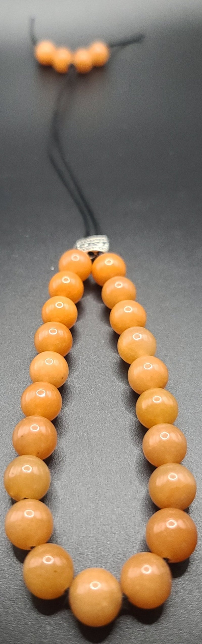 Red Aventurine Komboloi - Greek Worry Beads