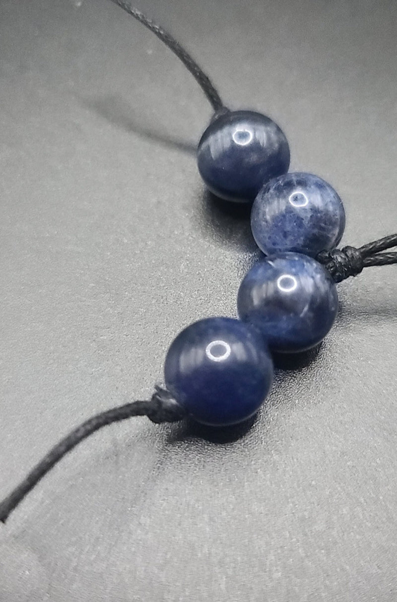 Sodalite Komboloi - Greek Worry Beads