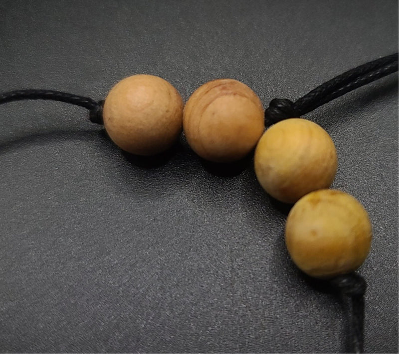 Scented Cedar Wood Komboloi - Greek Worry Beads