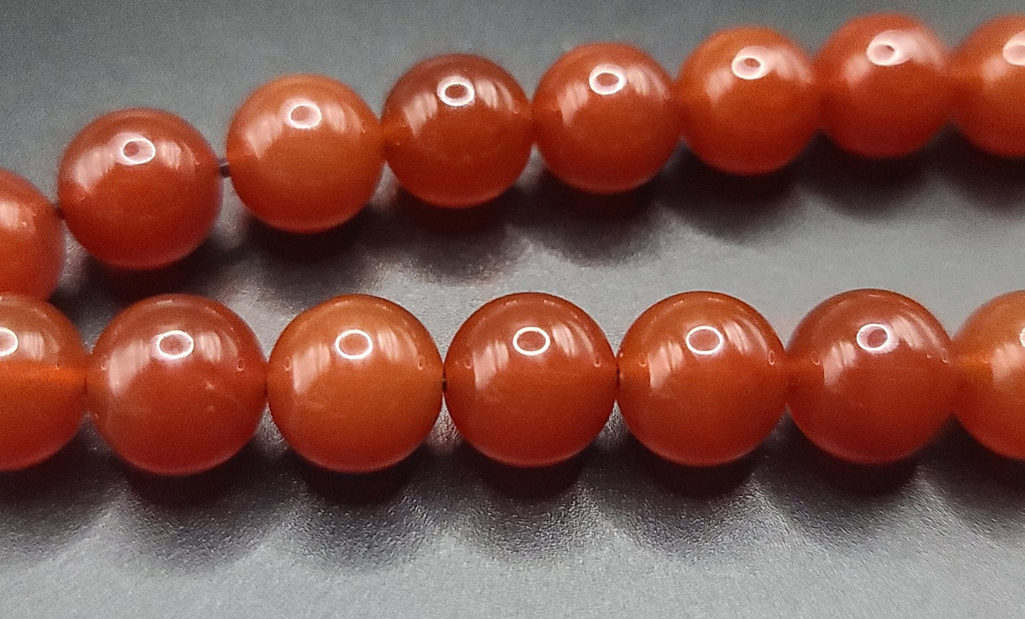 Carnelian Komboloi - Greek Worry Beads