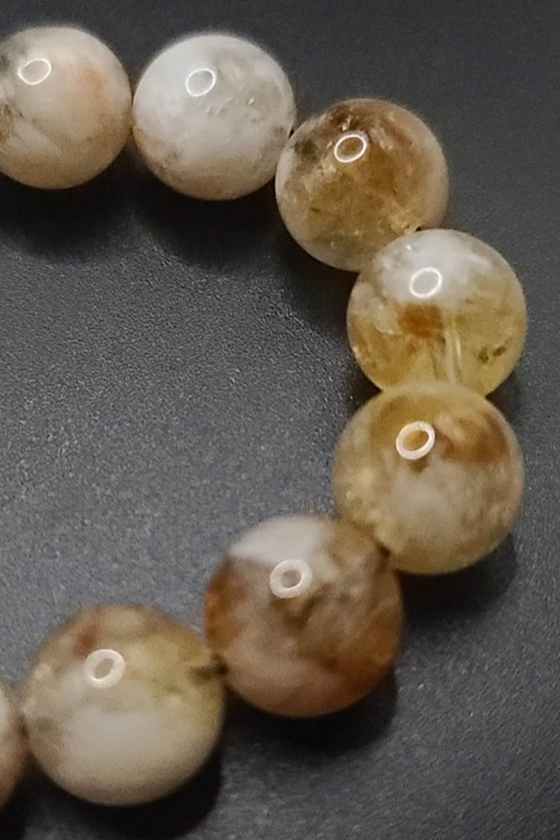 Cloudy Citrine Komboloi - Greek Worry Beads