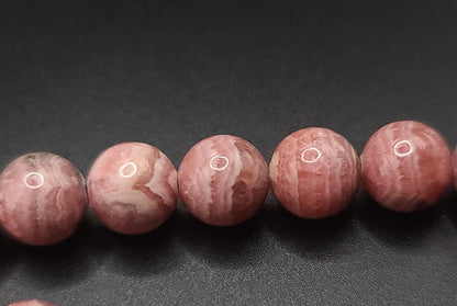 Rhodochrosite Komboloi - Greek Worry Beads