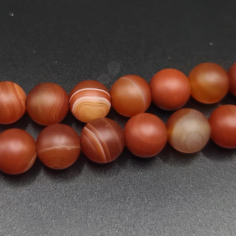 Red Sardonyx Komboloi - Greek Worry Beads