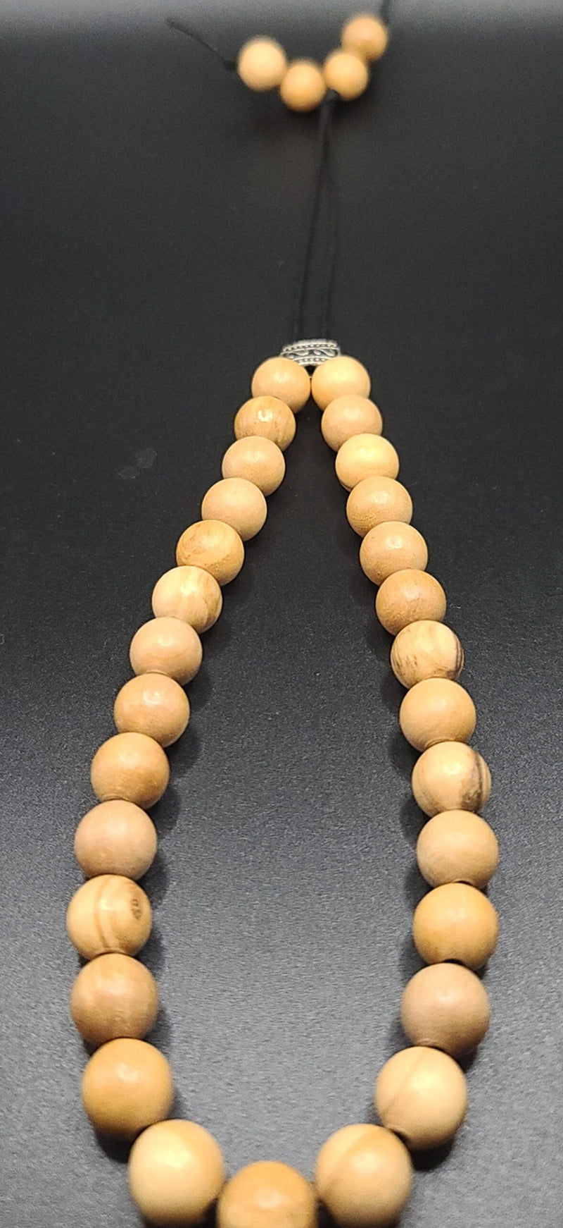 Light Color Olive Wood Komboloi - Greek Worry Beads