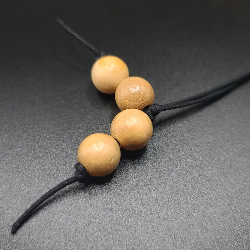 Light Color Olive Wood Komboloi - Greek Worry Beads