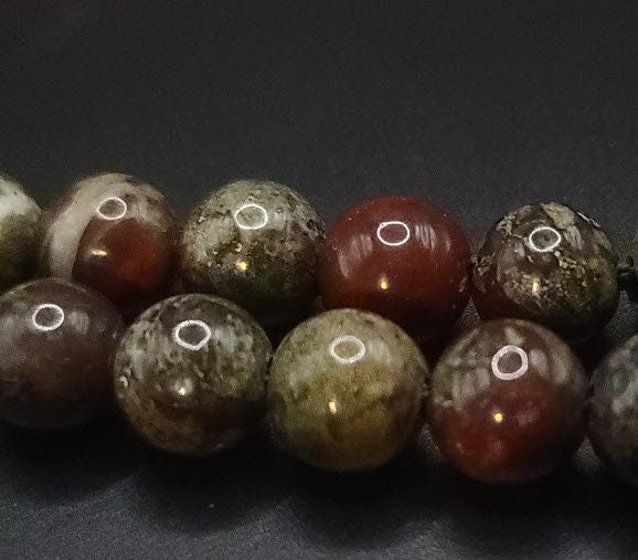 Dragons Blood Jasper Heavy Use Komboloi - Greek Worry Beads