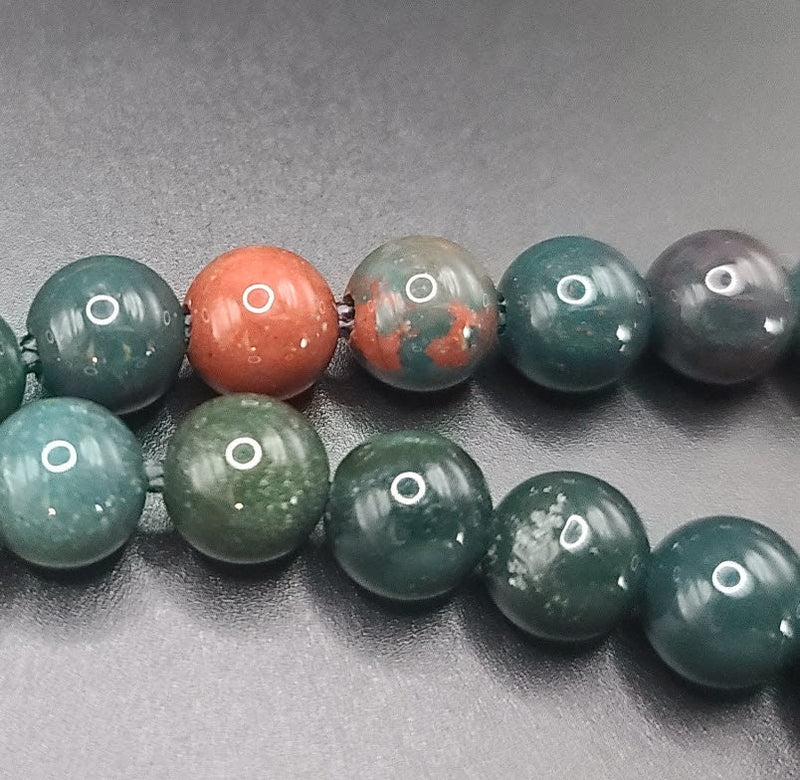 Bloodstone Heavy Use Komboloi - Greek Worry Beads