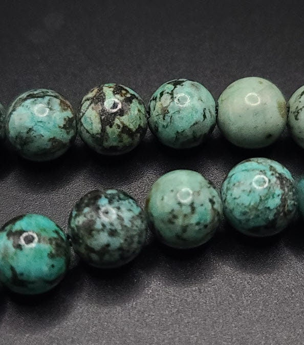 African Turquoise Jasper Heavy Use Komboloi - Greek Worry Beads