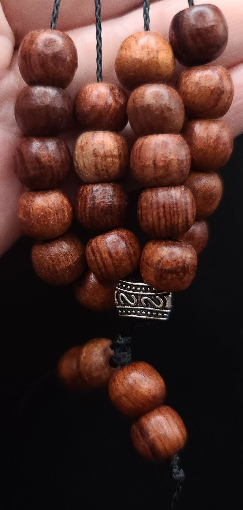 Rosewood Komboloi - Greek Worry Beads