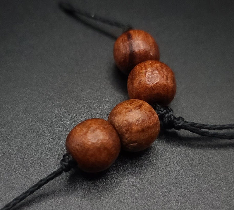 Rosewood Komboloi - Greek Worry Beads