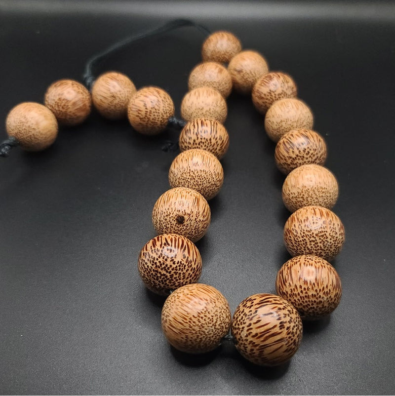 Large Palm Wood Komboloi - Greek Worry Beads