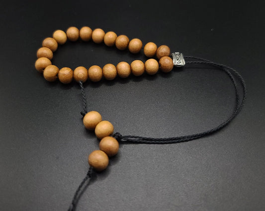 Sandalwood Komboloi - Greek Worry Beads