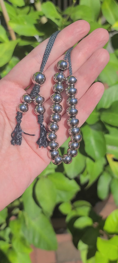 Stainless Steel Komboloi - Greek Worry Beads